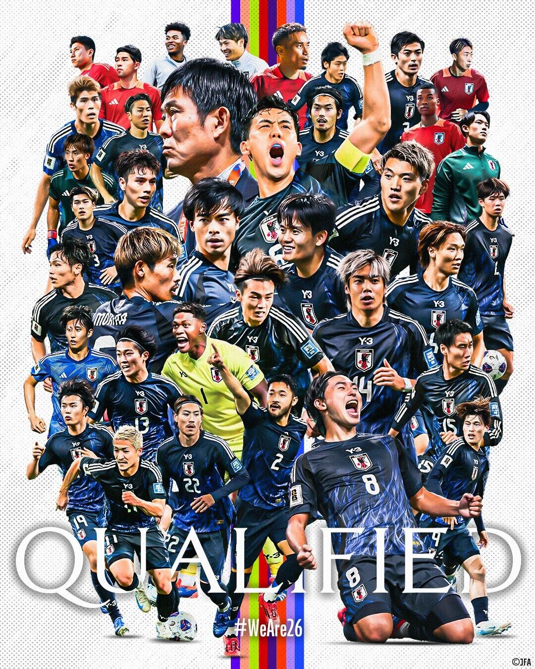 斷層領(lǐng)先！日本7輪6勝1平提前晉級世界杯，全球除東道主外首隊！