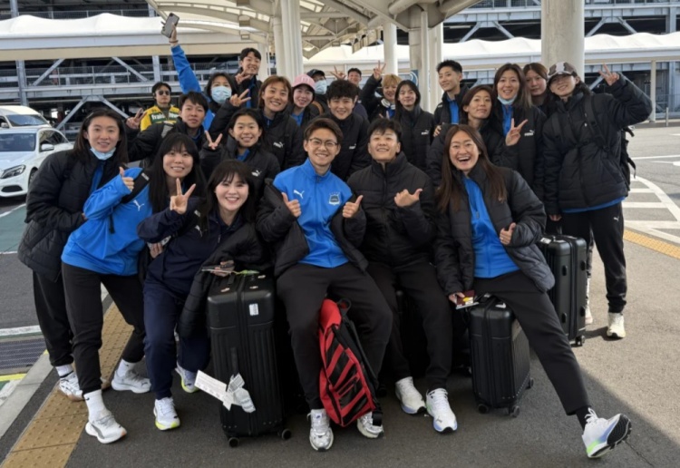 武漢女足前往日本參加女足亞冠！王霜曬照：日本，我們來了